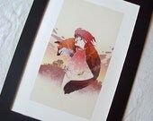 Country Girl - Illustration Print