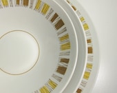 vintage Mikasa Catalina Dish Set - 2 serving bowls and 1 platter