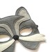 Wolf Kids Mask Children Felt Carnival, Costume Accessory, Dress up, Pretend Play Toy,  Boys, Girls, Toddlers