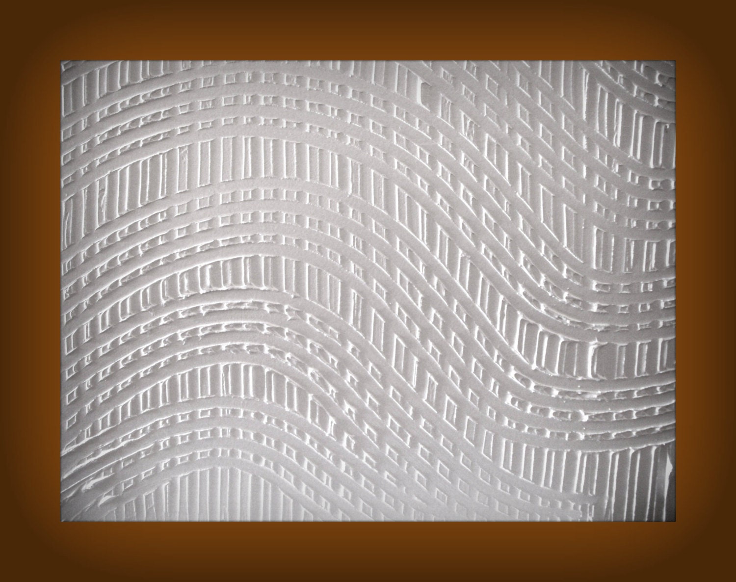Textured Painting, Texture Painting, White on White Textured Painting, Modern Art Painting, Zen Wall Art, 36x24, Zen Waves