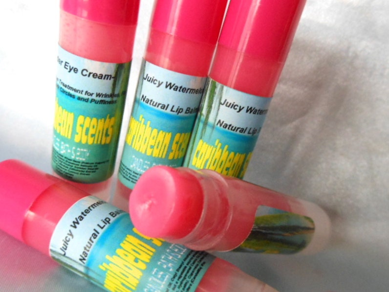 Shimmery Lip Balm-Juicy Watermelon- vibrant lips to match your personality.