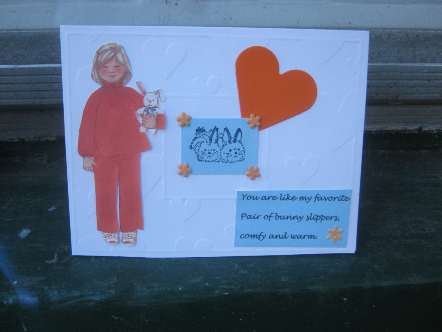ORIGINAL Handmade Greeting Card - Valentine's