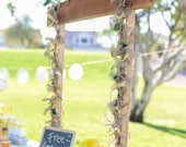 Burlap Garland, Wedding Garland, Lemonade Stand, Pink Lemonade Party, Baby Shower Garland, Bridal Shower, Vintage