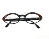 20% OFF VACATION SALE 80s Cat Eye Camo Womens Glasses Eyewear Defect