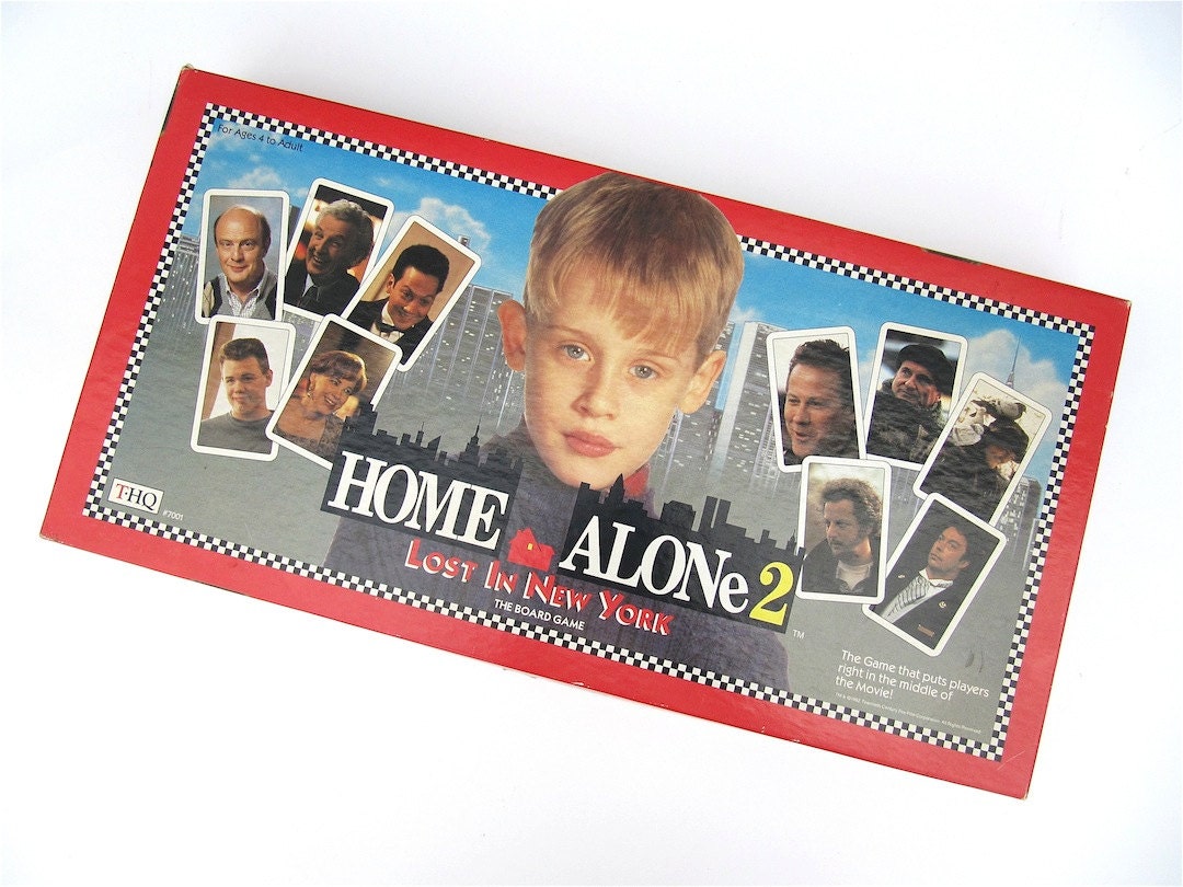 Home Alone 2 Board Game 1992