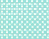 Happy Go Lucky by Bonnie and Camille for Moda Fabrics, Skip Aqua 1/2 yard total