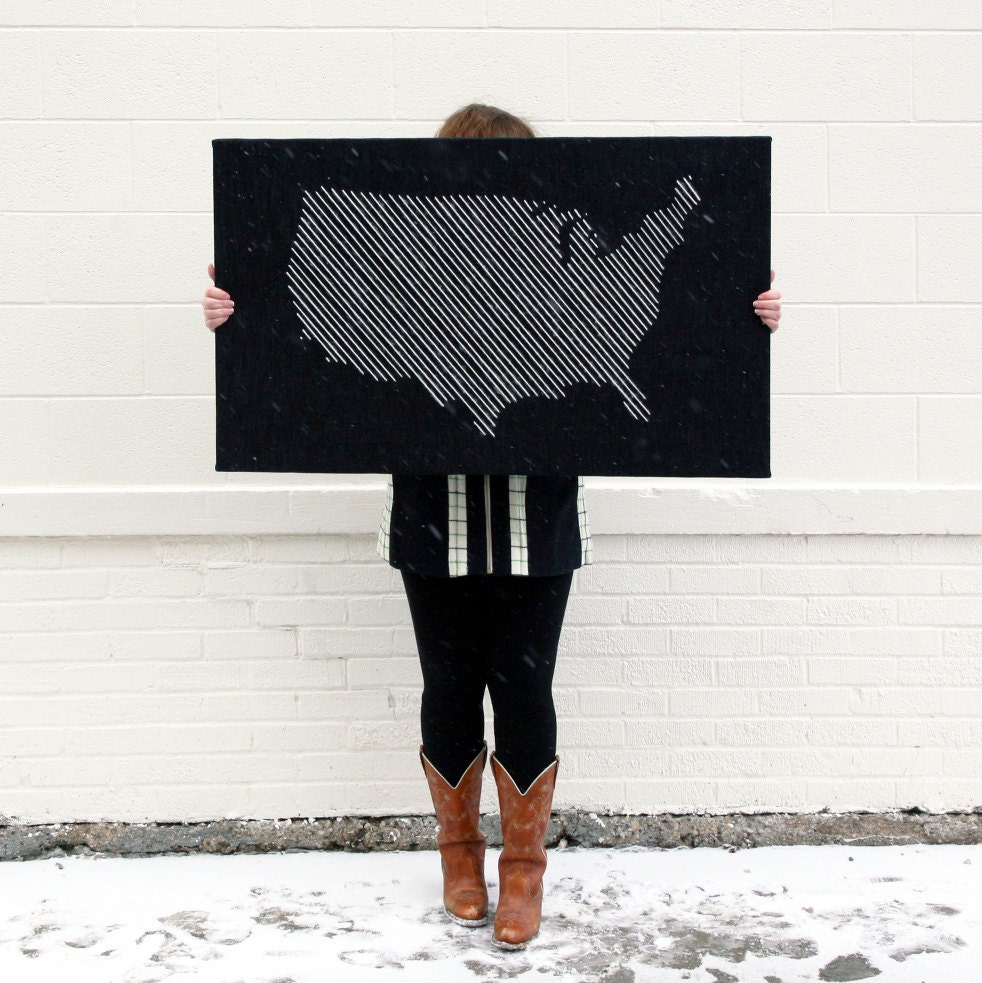 Giant America Embroidery