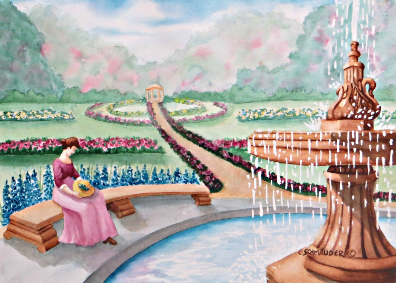 Meet Me In The Park - Limited Edition Giclee