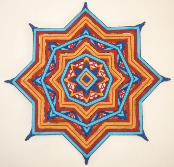 Pueblo Ribera - Ojo de Dios - Yarn Mandala