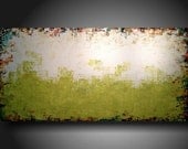 Art Original abstract Painting modern landscape painting art painting large landscape painting 24 X 48