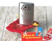Jone Warmer Stainless Steel Pocket Warmer Cigarette Lighter New In Box ONE WARMER