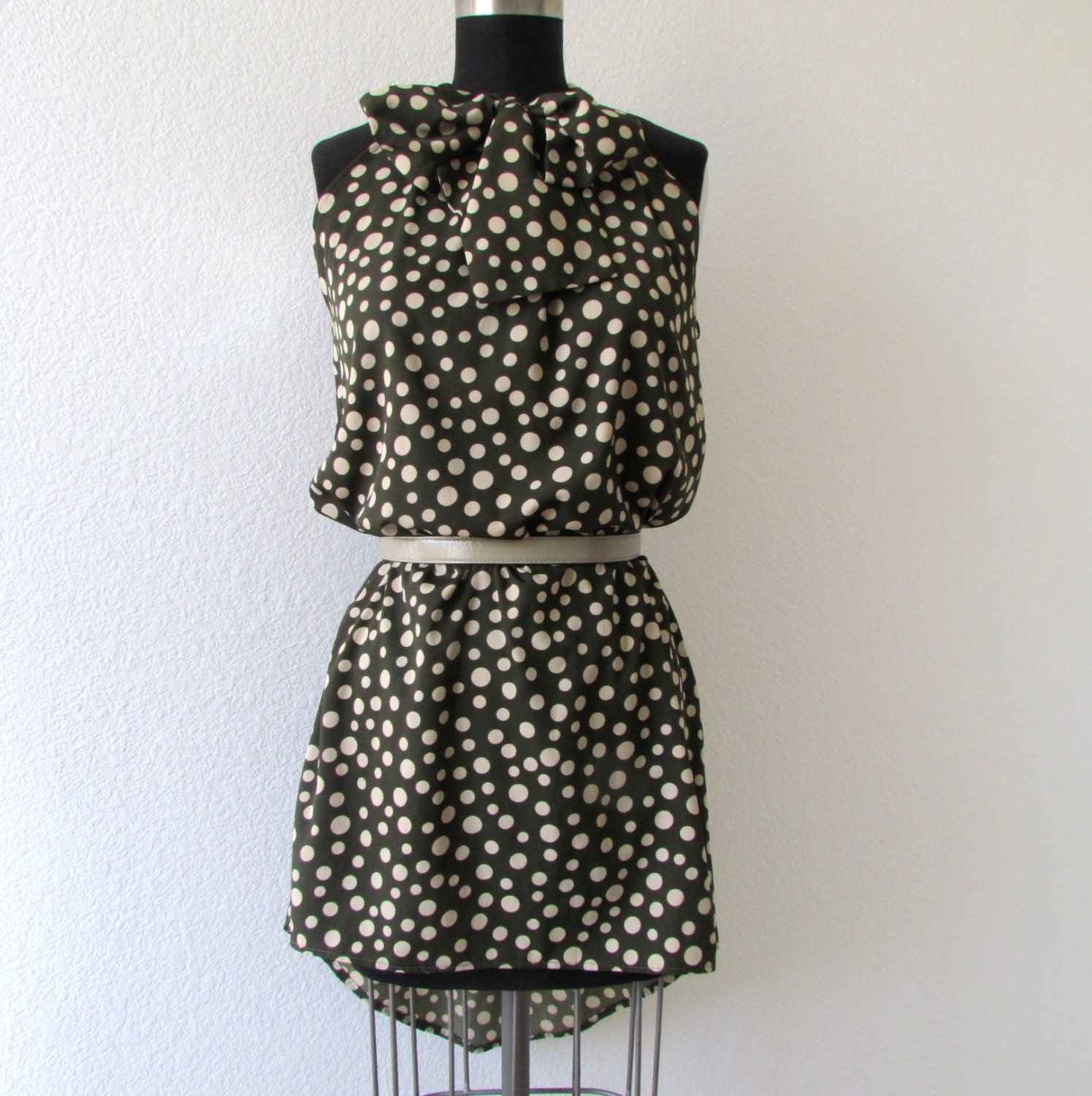 Poke A Dot Mini Dress
