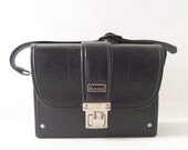 vintage black leather camera case marsand photography accessories accessory tote unisex men women retro modern