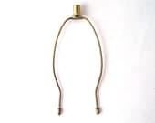 vintage small lamp shade harp finneal lighting light hardware metal  home decor decorative swivel