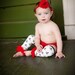 MEMORIAL DAY SALE Chiffon Ruffle Bum Bloomers and Legwarmers Set - Anchors Away