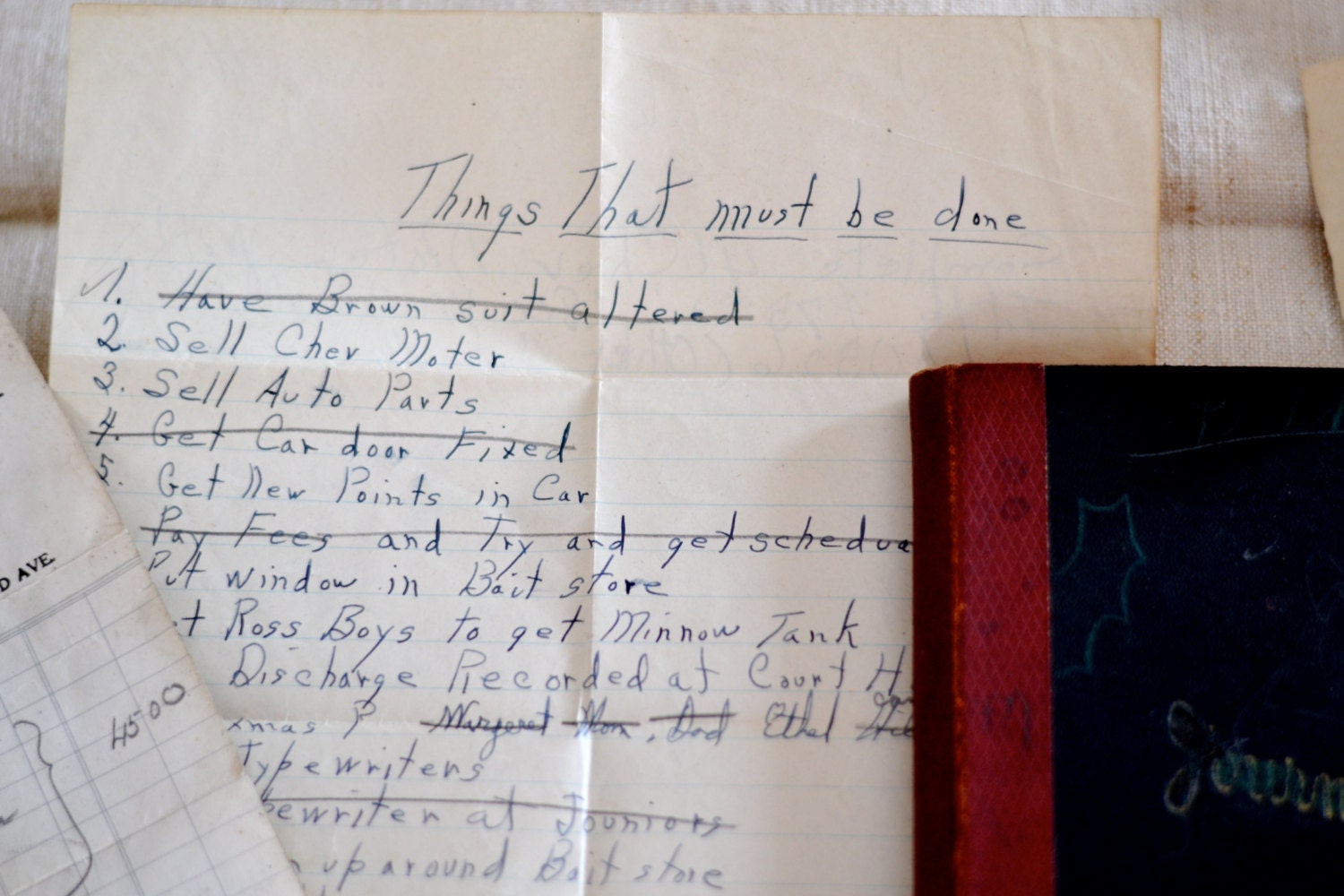 Vintage Warehouse Journal/Ledger