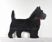 Vintage Scottie Dog Wall Hanging / Wall Decor