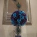 Peacock Centerpiece Pomander