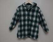 Vintage Handmade Green Plaid Jacket