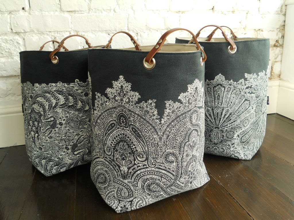 The Indigo collection - Ornate Block printed Hampers