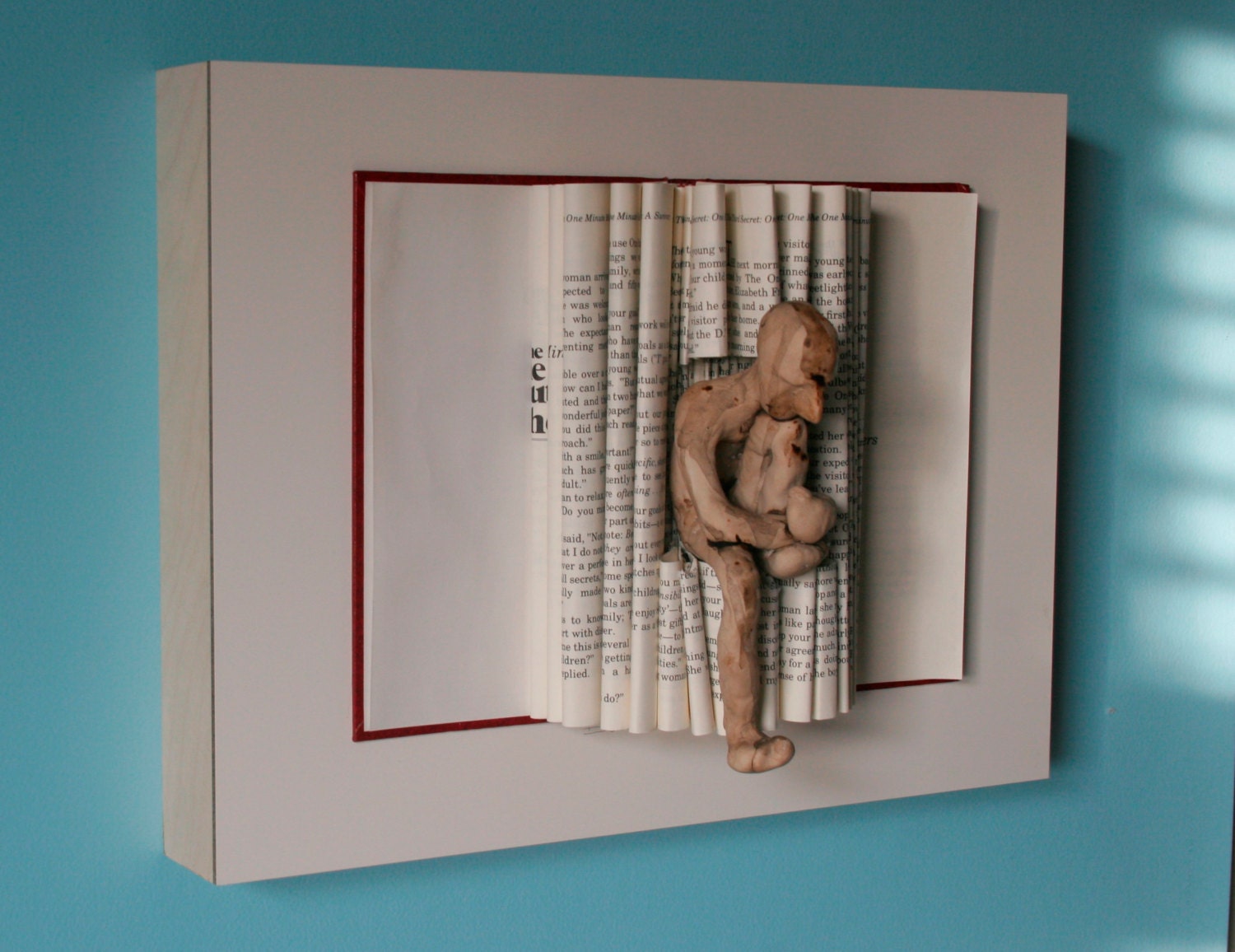 What Are You Thinking About (Original Sculpture on Claybord)