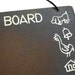 Vintage Chalk Board Cute Kid's Room or Kitchen Wall Decor