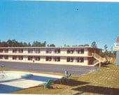 Vintage Florida Postcard - White Springs - Stephen Foster Inn Waterama Motel