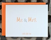Wedding Thank You Cards / Thank You Cards / Wedding Thank You Card Sets - Mr and Mrs