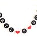 Save The Date Banner Garland Custom Date Wedding Banner Photo Prop Save The Date Sign Photobooth Prop Photo Booth Prop Banner Bunting