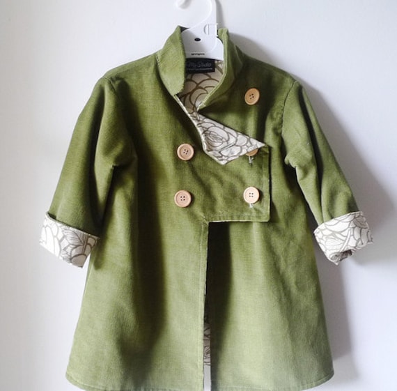 pdf COLD SNAP jacket pattern and tutorial...sizes 2T-5T, easy-to-sew