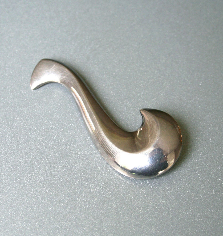 Vintage Kabana Sterling Silver Brooch