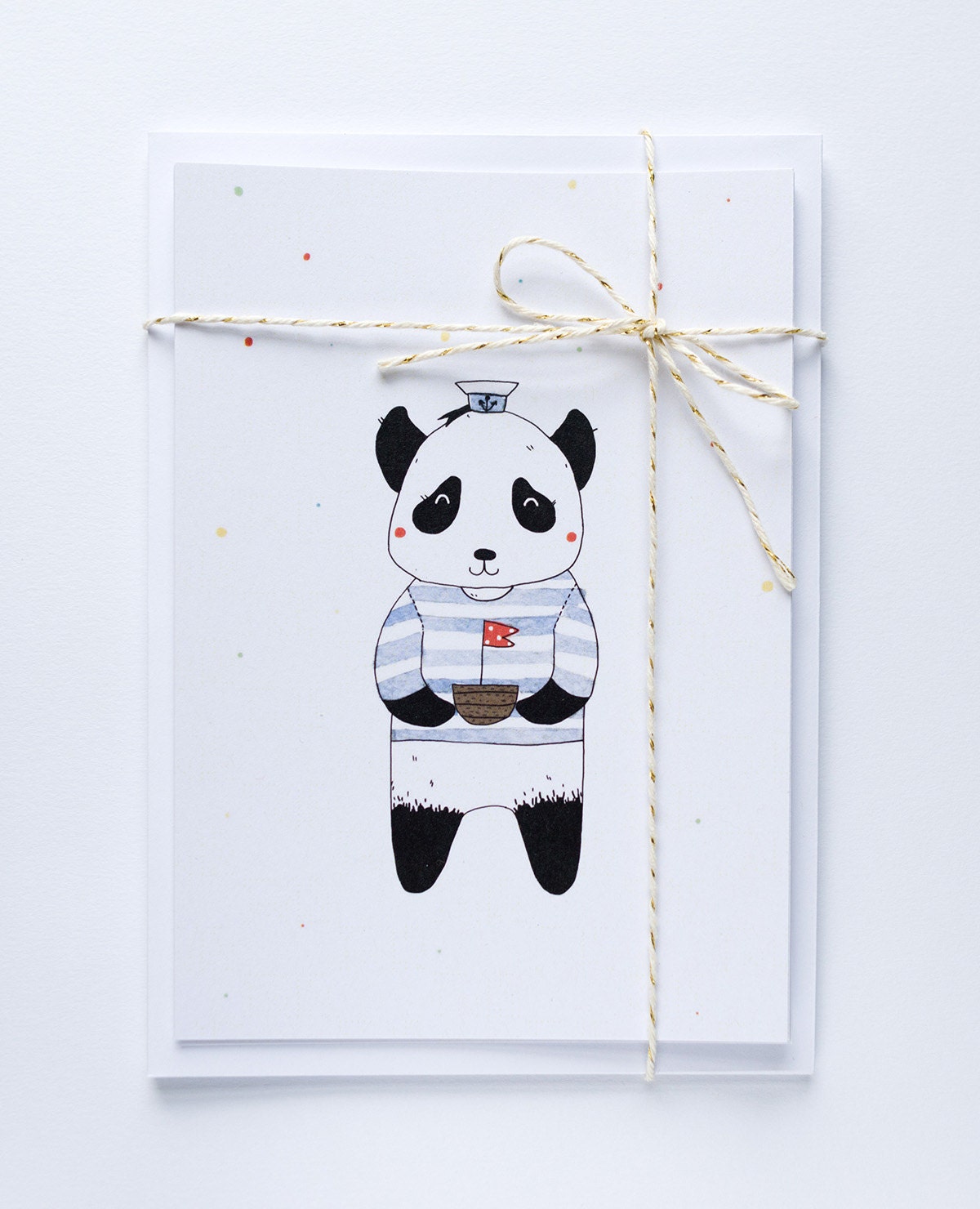 Panda Postcard Set of 4