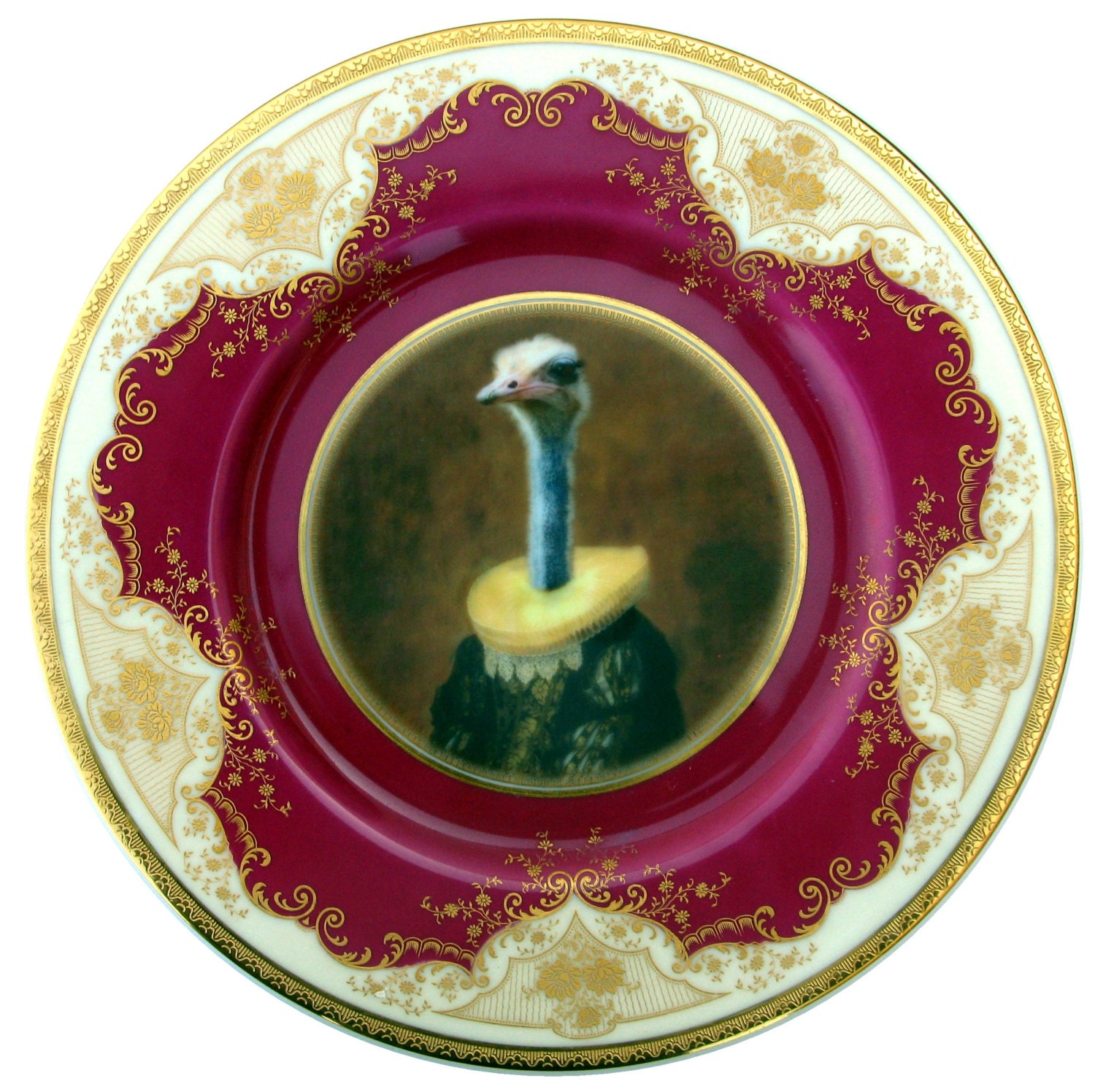 Marquise de Struthio - Altered Antique Plate