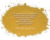 Yellow Grout Color Pigment
