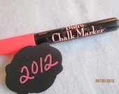 Pink Chalkboard Markers-  Pink Chalk Pen-Bistro Chalk Marker for writing on Vinyl Chalkboard