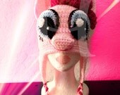 My Little Pony Pinkie Pie styled Crochet Hat