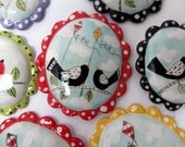 Cameo Brooch, Bird Brooch