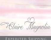 Expedited Shipping for ClaireMagnolia's Custom Books