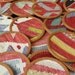 Sukan / Hand Woven - Turkish Antique Kilim Cups Coasters - Cup Coasters - Cup Coaster - Coaster - 1 pcs