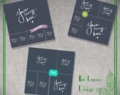 10 X 10 in poster / Blog/ Storyboard / Collage PSD templates Set 3