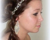 Bridal Rhinestone Headband , wedding headband, crystal rhinestones, womens headband