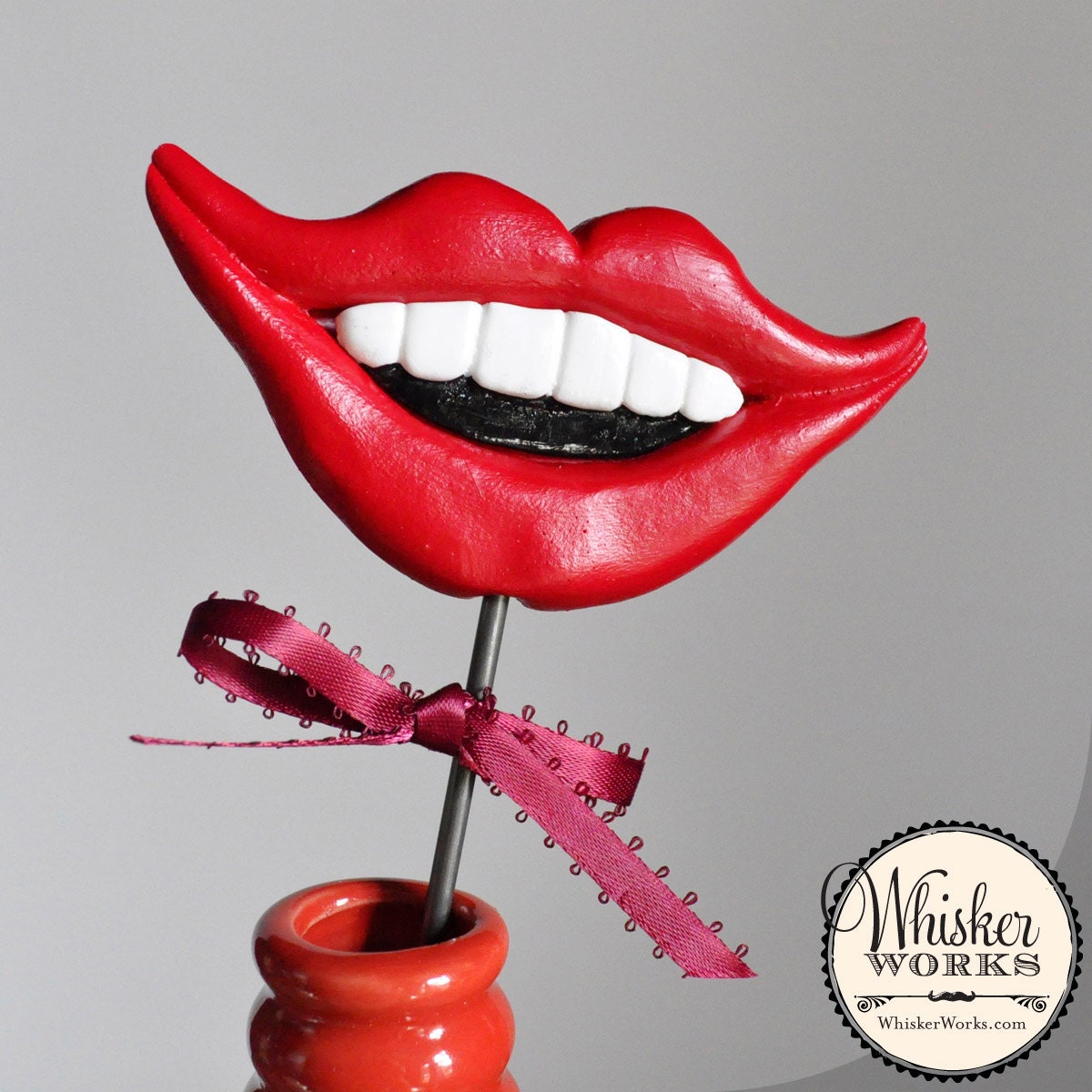 Photo Booth Prop on a STEEL ROD - No. 20 - The Cachinnate