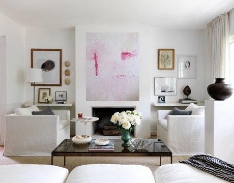 Large Abstract Acrylic Painting on Canvas, original painting,modern,Art,Painting,tkafka,kafka,Blush