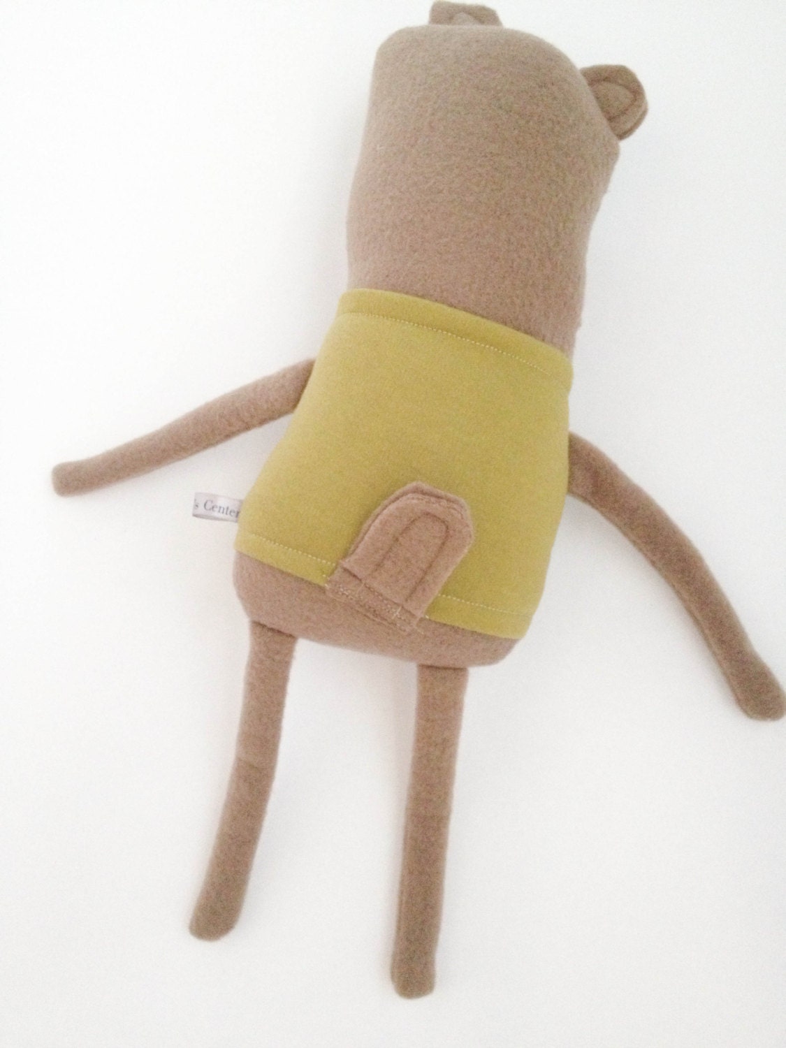 Plush Bear Friend- Finkelstein's Center Handmade Creature