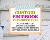 Design your Page. Custom Facebook Cover Set for Business Pages. Tab and Avatar. Graphic Design. Personalize with your logo and photos.