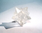 12 Point Quartz Crystal Sacred Geometric MerkaBa Octahedron Star