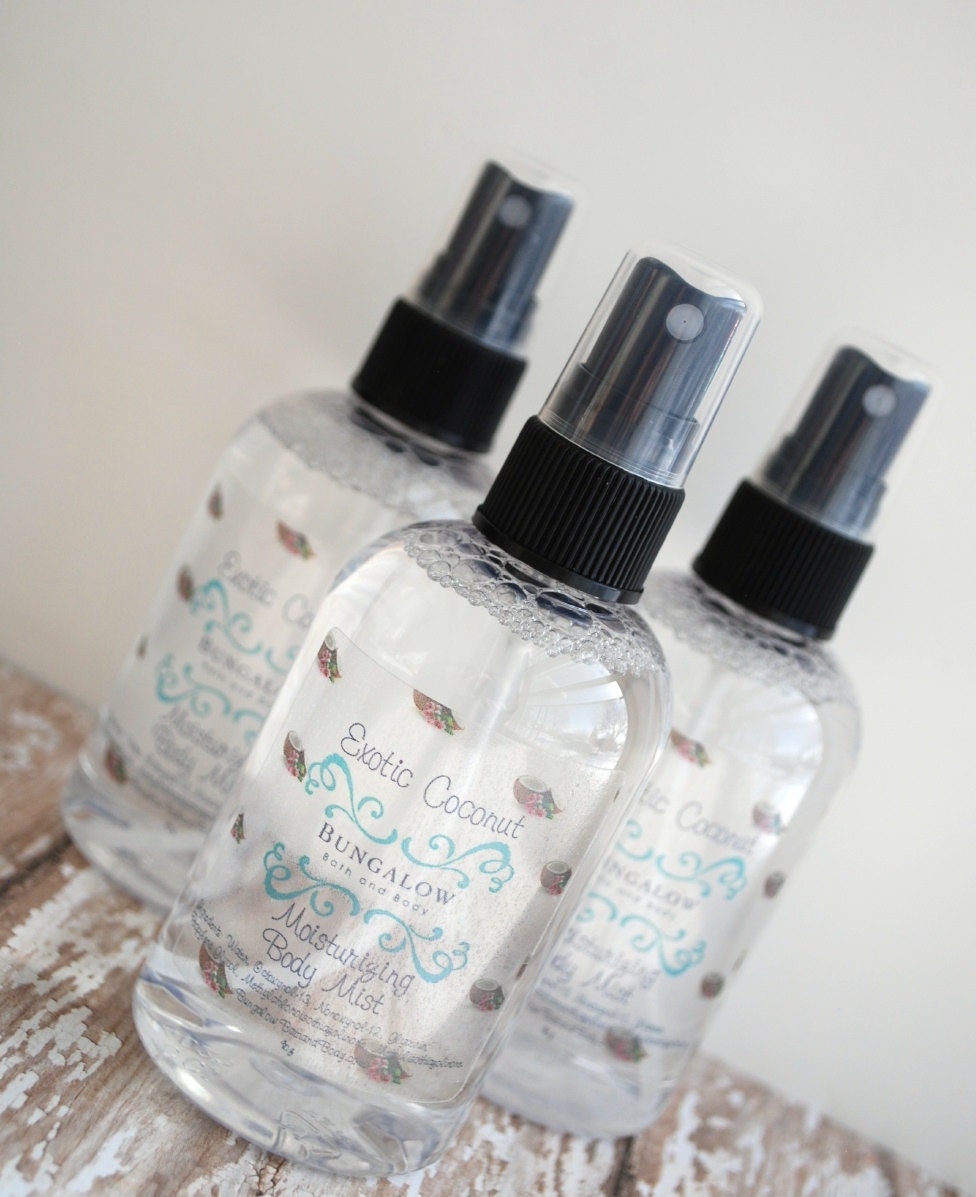 Exotic Coconut Moisturizing Body Spray - 4oz