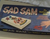 Sad Sam the Target Ball Man Game Whitman 1966