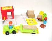 Vintage Fisher Price Lumber Yard