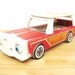 Rare Vintage Fisher Price Nifty Wagon Collectible Toy Car